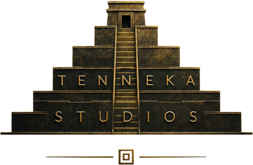 Tenneka Studios pyramid emblem